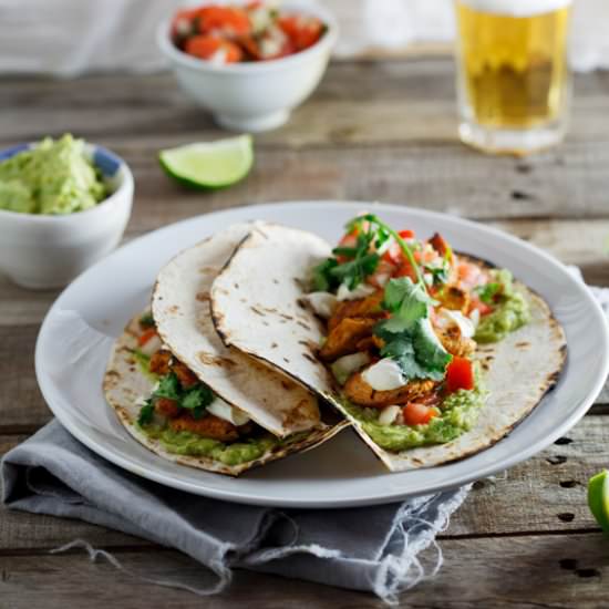 Chicken tacos