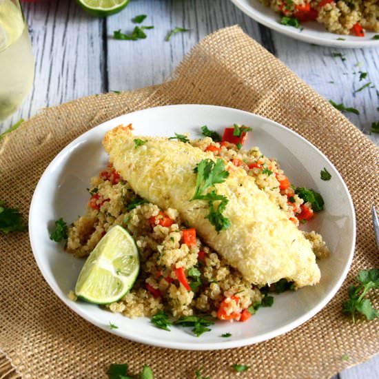 Macadamia & Coconut Crusted Tilapia
