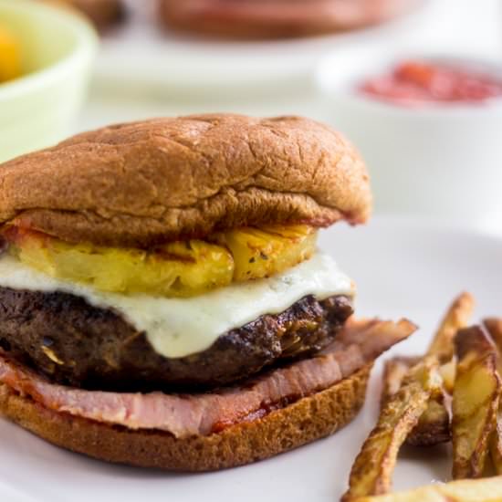 Hawaiian Pizza Burgers