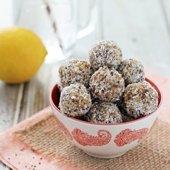 Chia seed energy bites