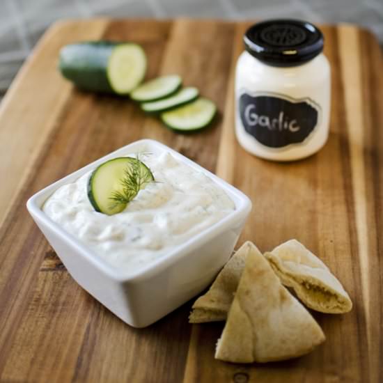 Tzatziki- Cucumber Greek Yogurt Dip