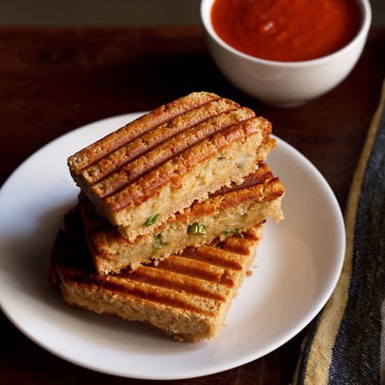 Aloo Masala Grilled Sandwich