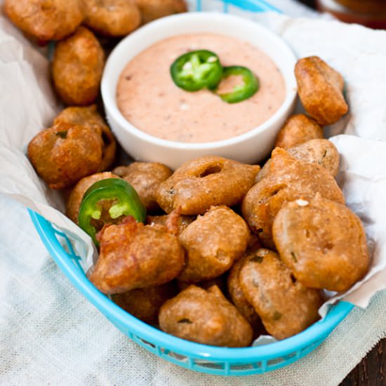 Beer Battered Jalapeno Slices