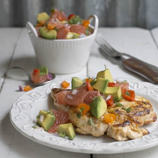 Avocado and Grapefruit Salad