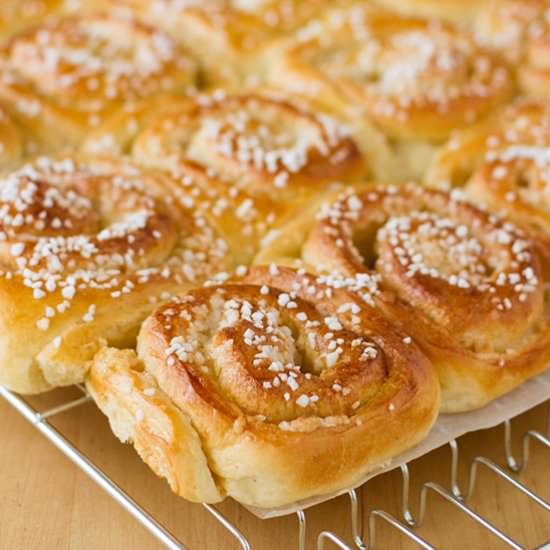 Cardamom Scented Marzipan Rolls