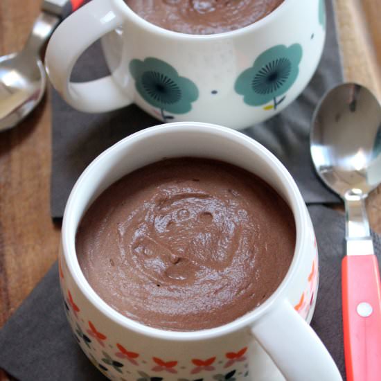 Chocolate and Peanut Butter Mousse