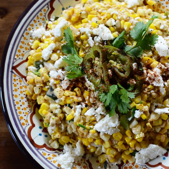 Esquites | Mexican Corn Salad