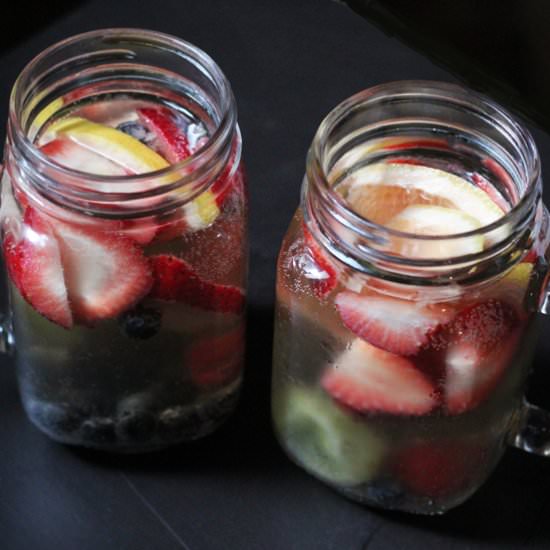 Champagne Sangria