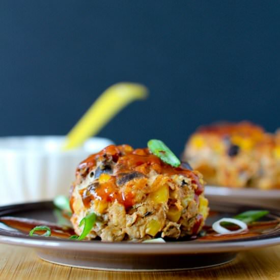 Southwestern Mini Meatloaf