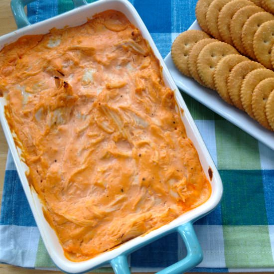 Buffalo Blue Cheese Chicken Dip
