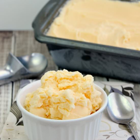 Peach Mango Ice Cream