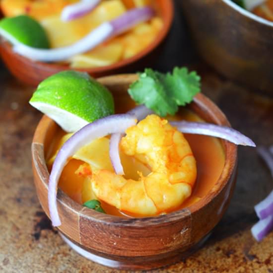 Spicy Shrimp Khoa Soi