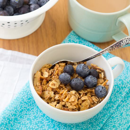 Honey Almond Flax Granola