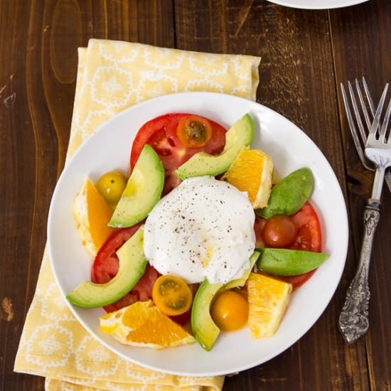 Burrata Fruit Salad