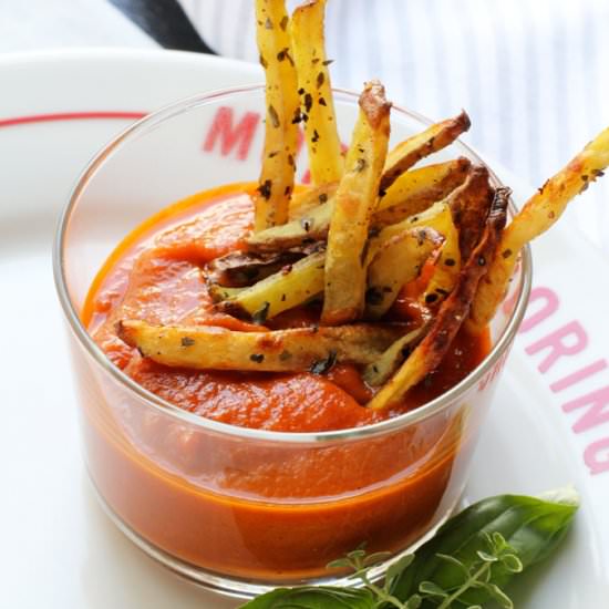Homemade Heirloom Tomato Ketchup