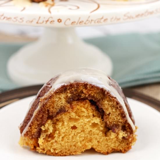 Salted Butterscotch Coffee Cake