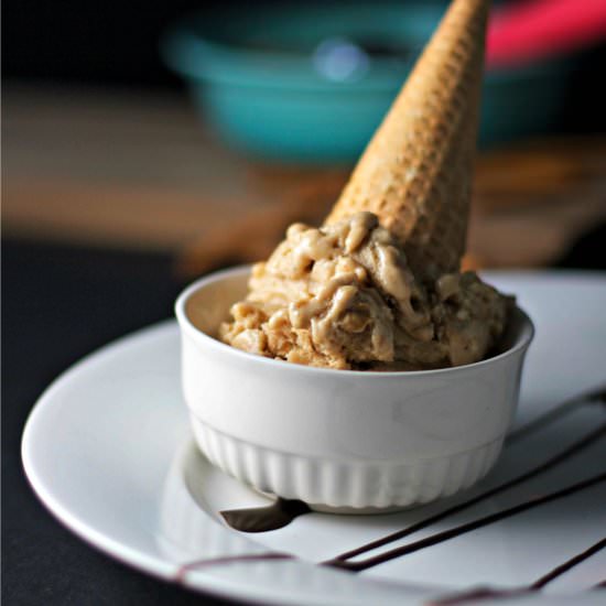 Peanut Butter Pretzel Ice Cream