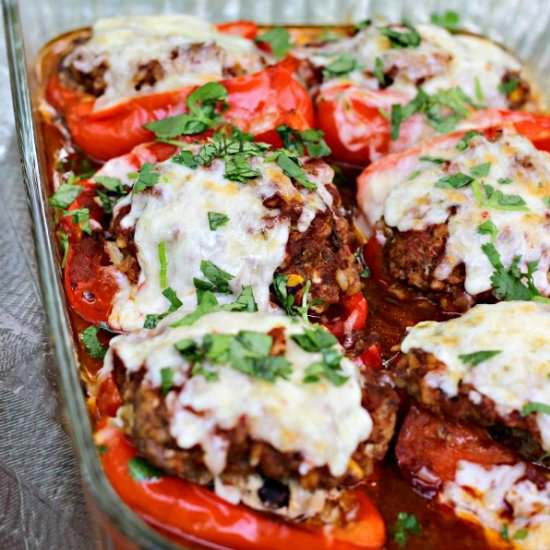 Southwest Chipotle Stuffed Peppers