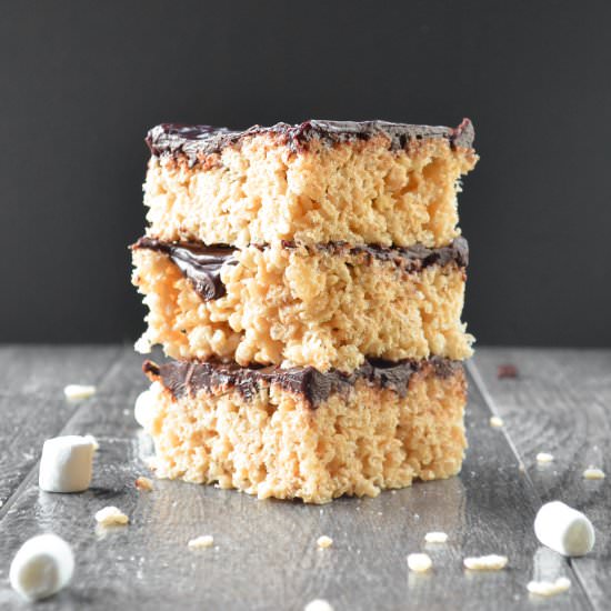 Brown Butter Rice Crispy Treats