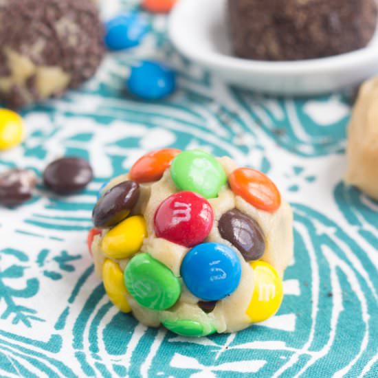 No bake cookie balls