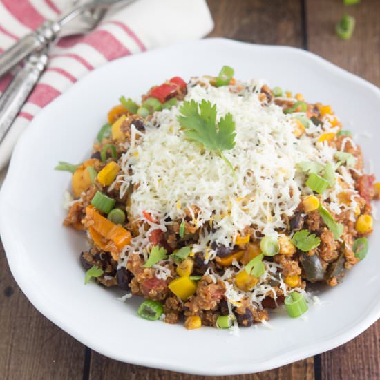 Slow Cooker Quinoa Tex Mex