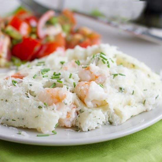 Shrimp and Grits Casserole
