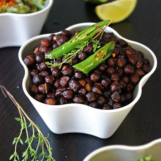 Spiced Brown Chickpea Snack