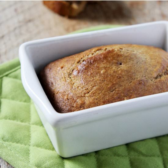 Mini Whole Grain Banana Loaves