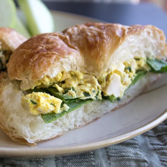 Croissant Chicken Salad Sandwiches