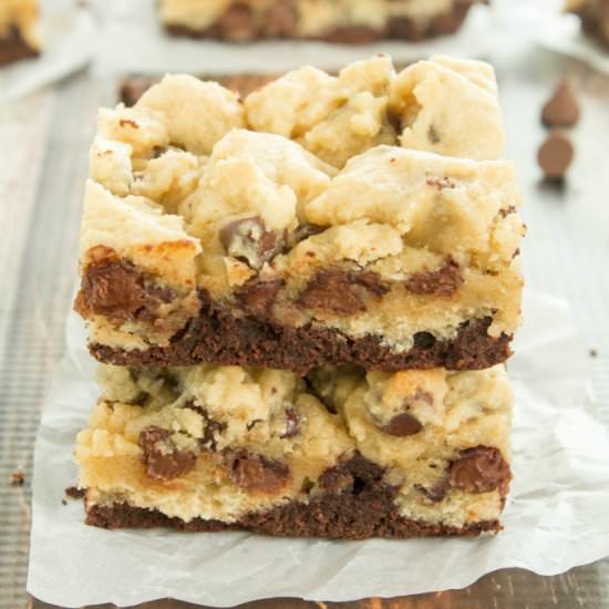Cookie Dough Brownies