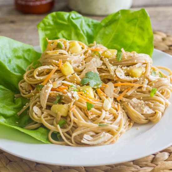 Asian Chicken & Sesame Noodle Salad