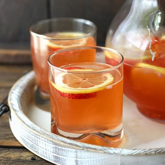 Strawberry Limoncello Sangria