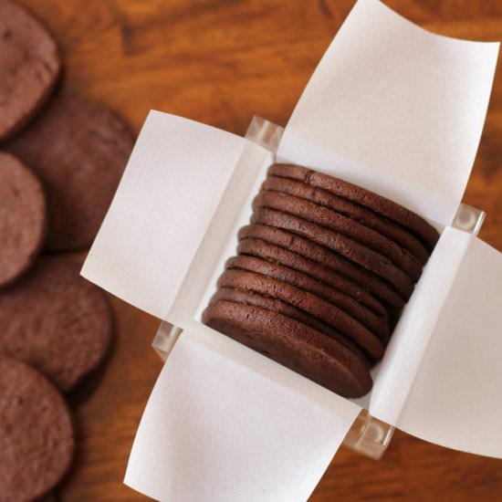 Homemade Chocolate Wafers