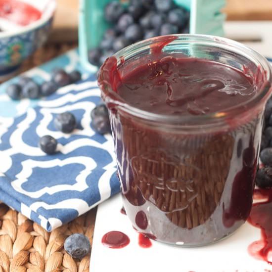 Blueberry-Chipotle BBQ Sauce