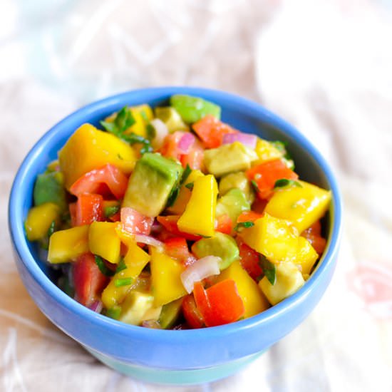 Fresh Mango Pico de Gallo