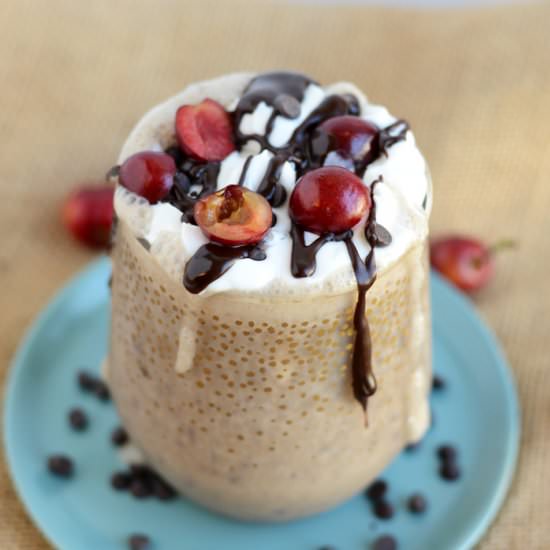 Cherry Garcia Paleo Milkshake