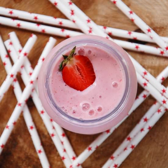 Strawberry-Banana Milkshake