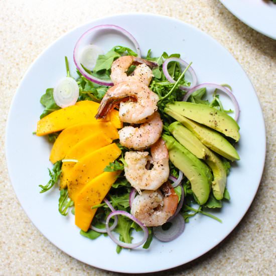 Shrimp Salad with Mango & Avocado