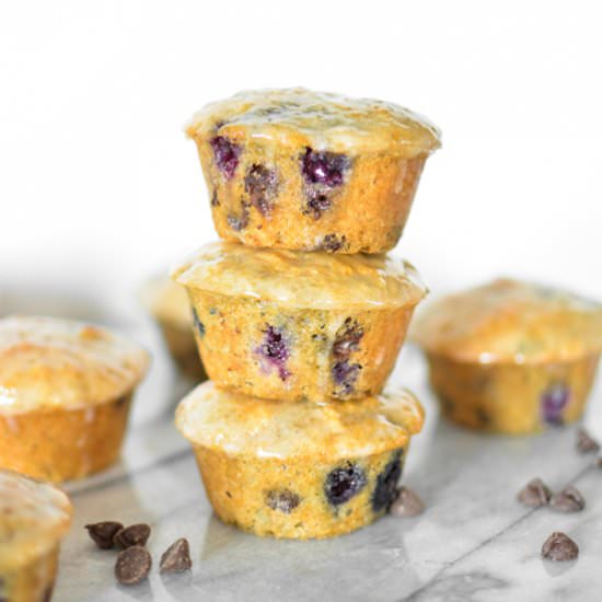 Blueberry Chocolate Chip Muffins