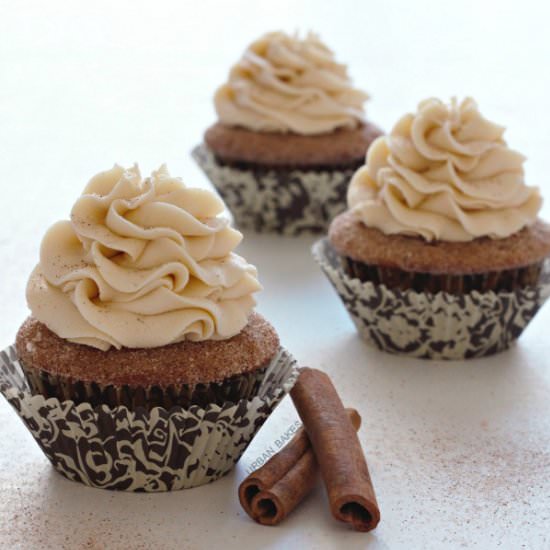 Snickerdoodle Cupcakes