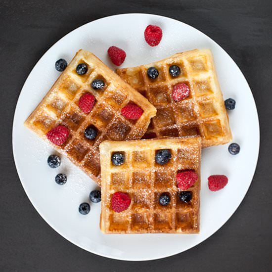 Yeasted Waffles