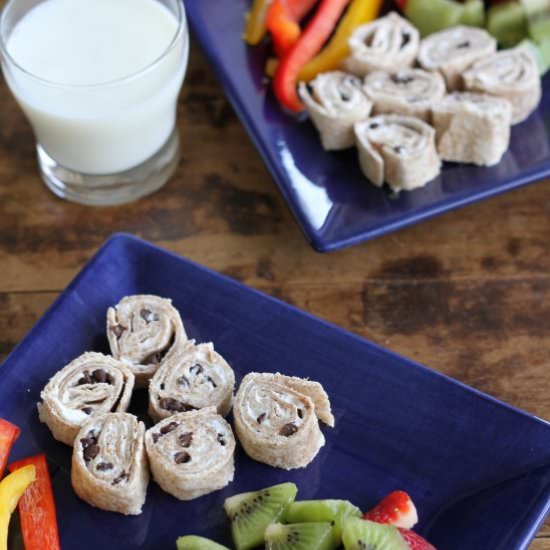 Wheat, Cheese, & Choc Snack Rolls