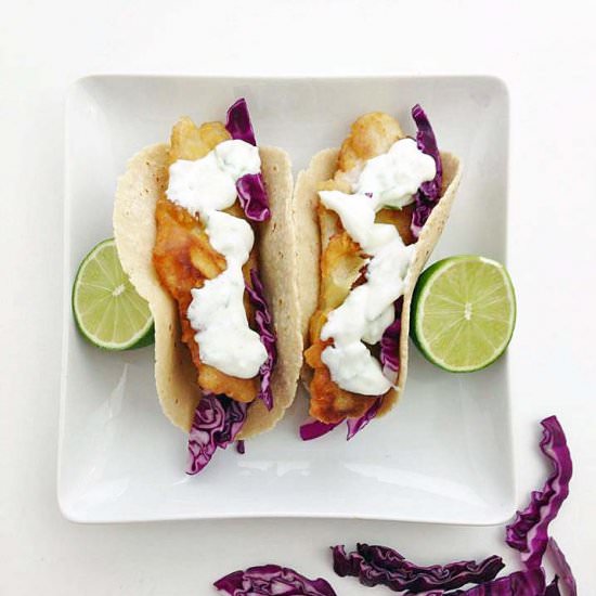 Tempura Tilapia Tacos