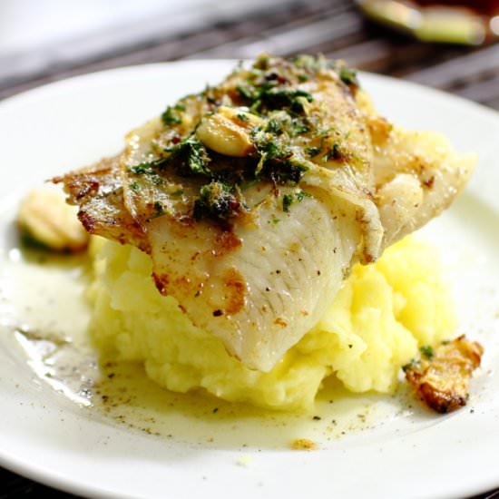 Fish in Garlic Butter