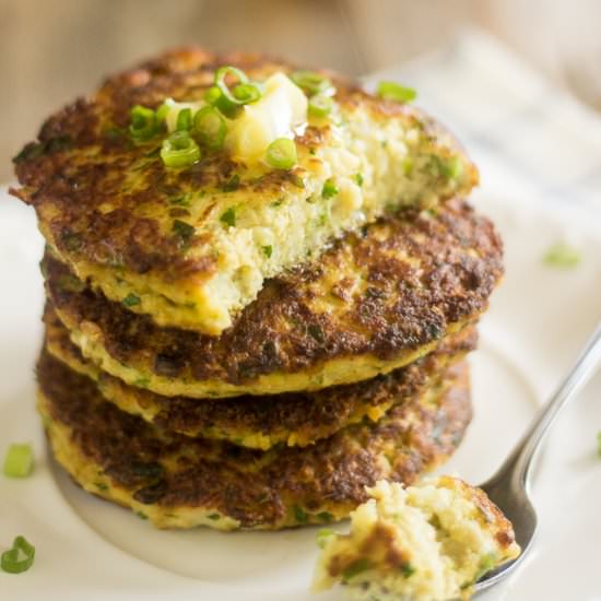 Cauliflower Fritters
