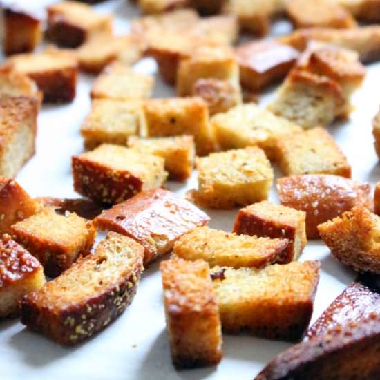 Whole-Wheat Croutons