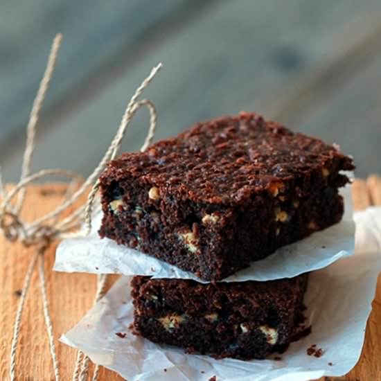 Triple Chocolate Brownies