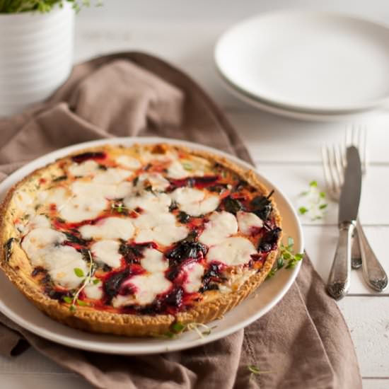 Beetroot and Goat’s Cheese Tart