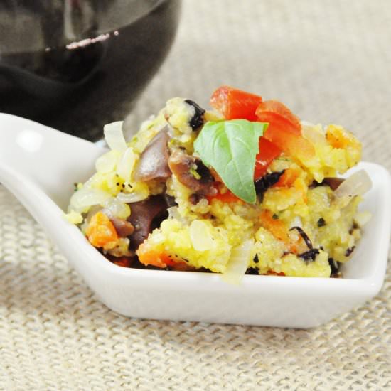 Vegan Polenta Bites