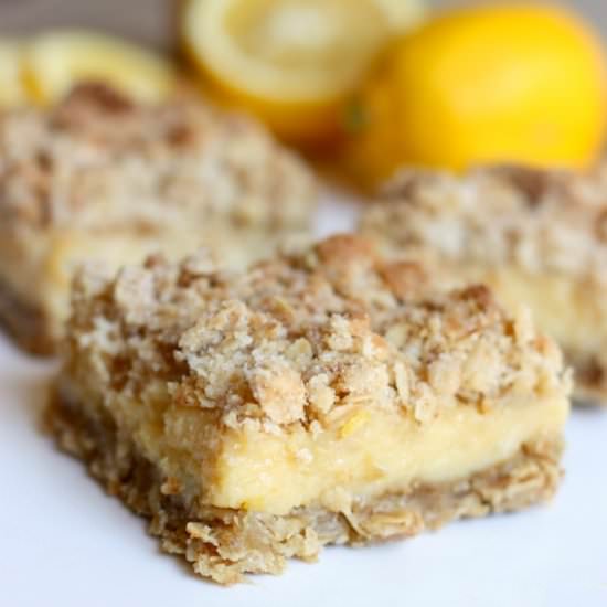 Creamy Lemon Crumb Bars
